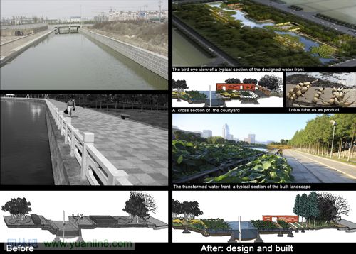再造城市滨水景观：宁波鄞州中心区河道改造