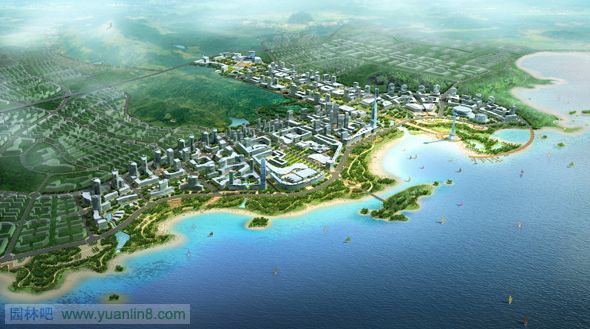 分区规划设计城市设计总平面图