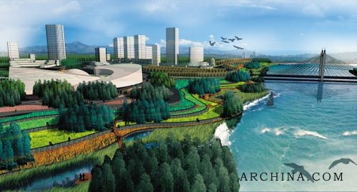 燕尾洲公园景观方案惊艳亮相