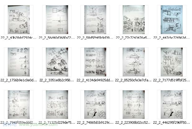 《建筑思维的草图表达》建筑手绘电子书下载