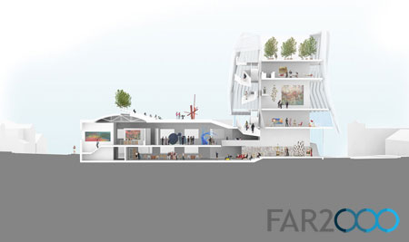 Brooks + Scarpa公布美国金博尔艺术中心扩建方案
