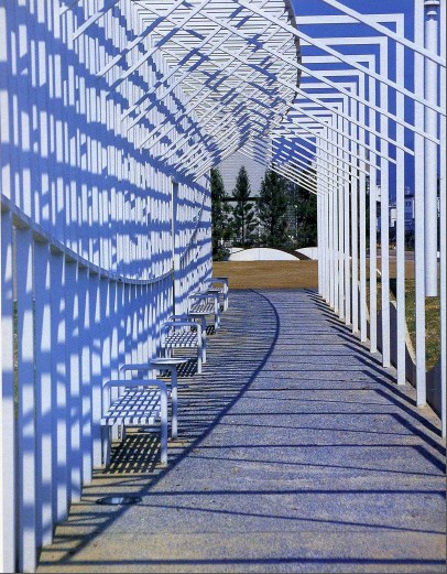 日本景观设计师佐佐木叶二作品:猿猴川艺术步道