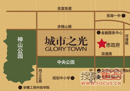 [组图]芜湖城市之光8层电梯房景观规划设计