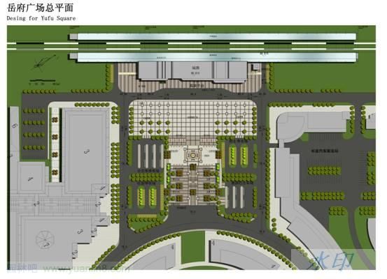 客运站景观规划-武广铁路新衡山站区总体规划(图)