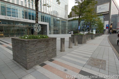 日本东京赤坂见附三井大楼景观