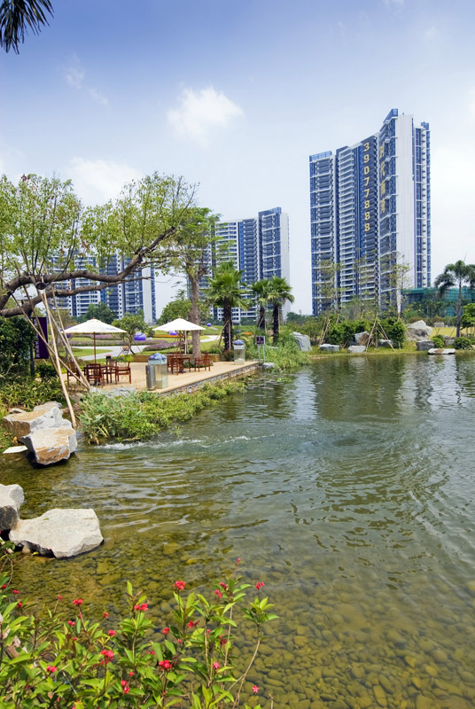 [景观设计公司成功案例]广州南沙时代南湾