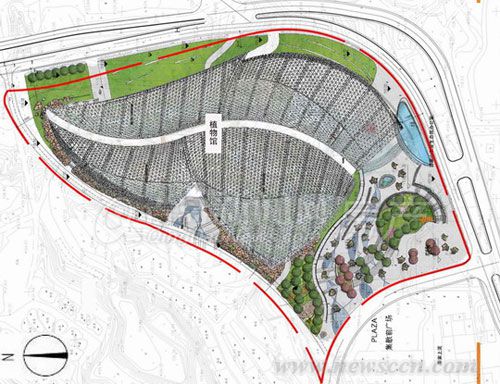 青岛世园会植物馆规划 巨型“玻璃伊甸园”(附设计图)