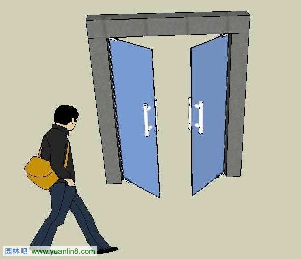 SketchUp尺度理念：人是万物的尺度