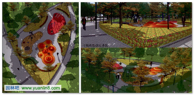 大地艺术式的造景--江宁河定桥城市公园