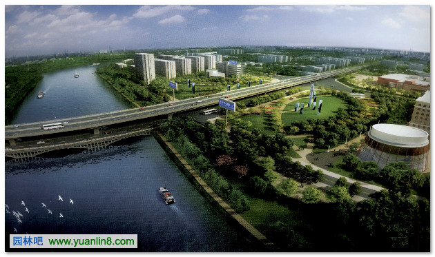 大地艺术式的造景--江宁河定桥城市公园